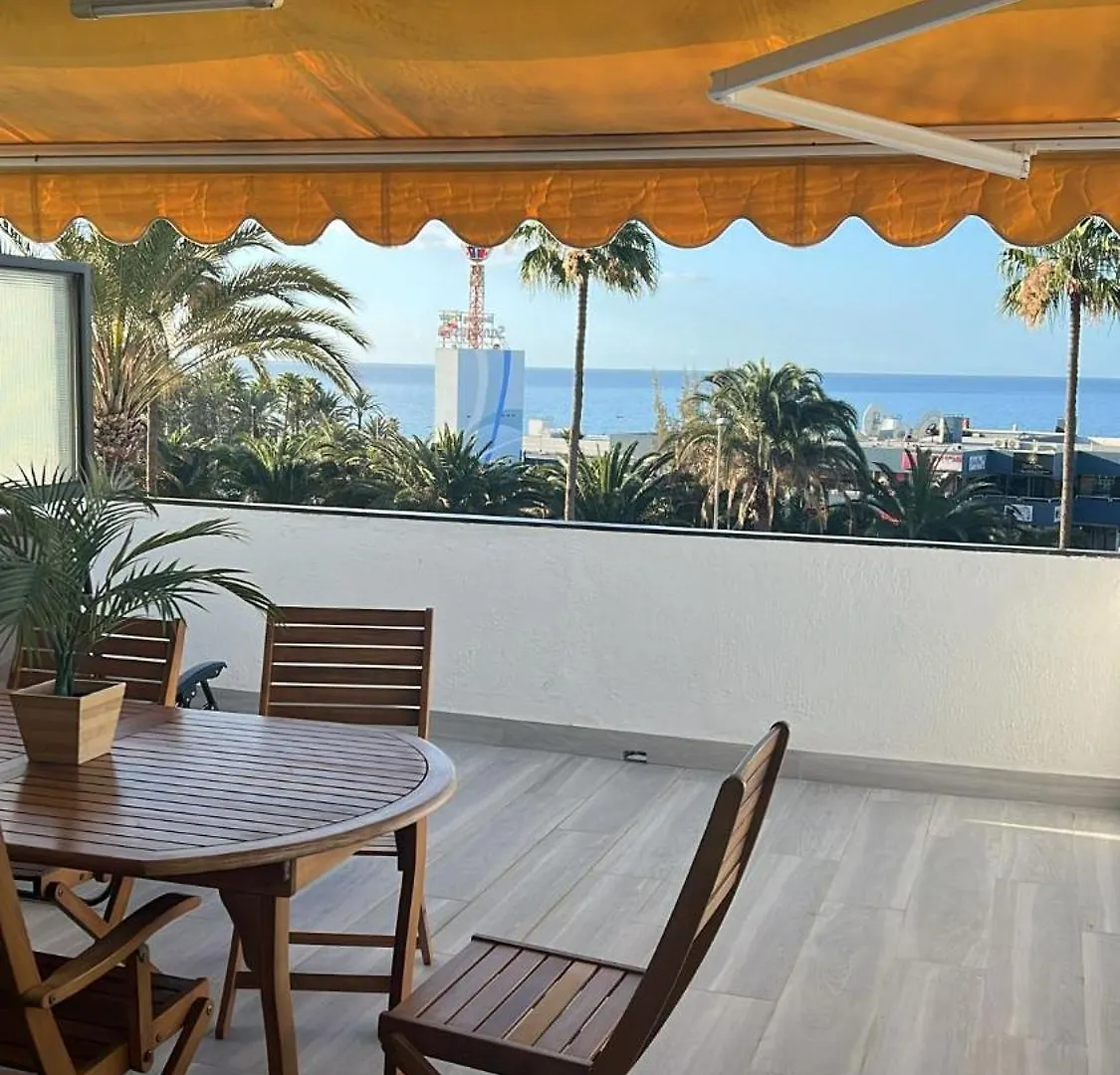 San Agustin Ocean View Terrace Apartment Spain