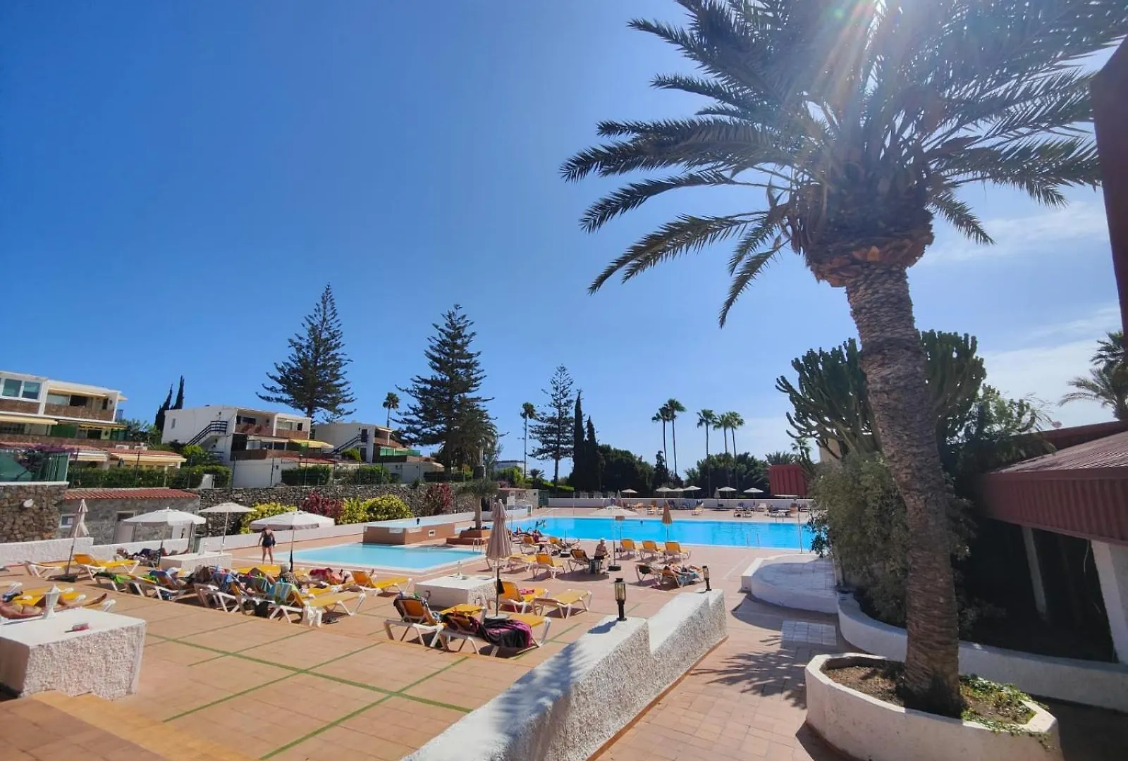 San Agustin Ocean View Terrace Apartment